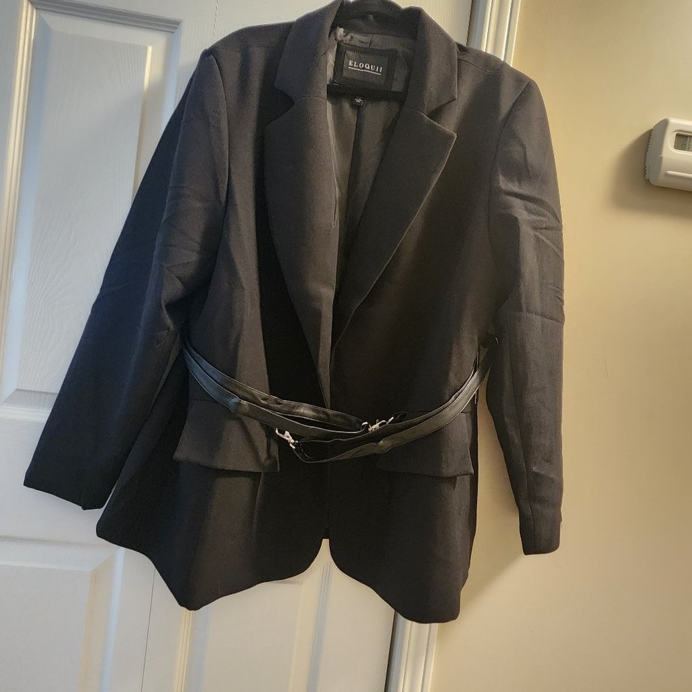 Black Eloquii Blazer size 20